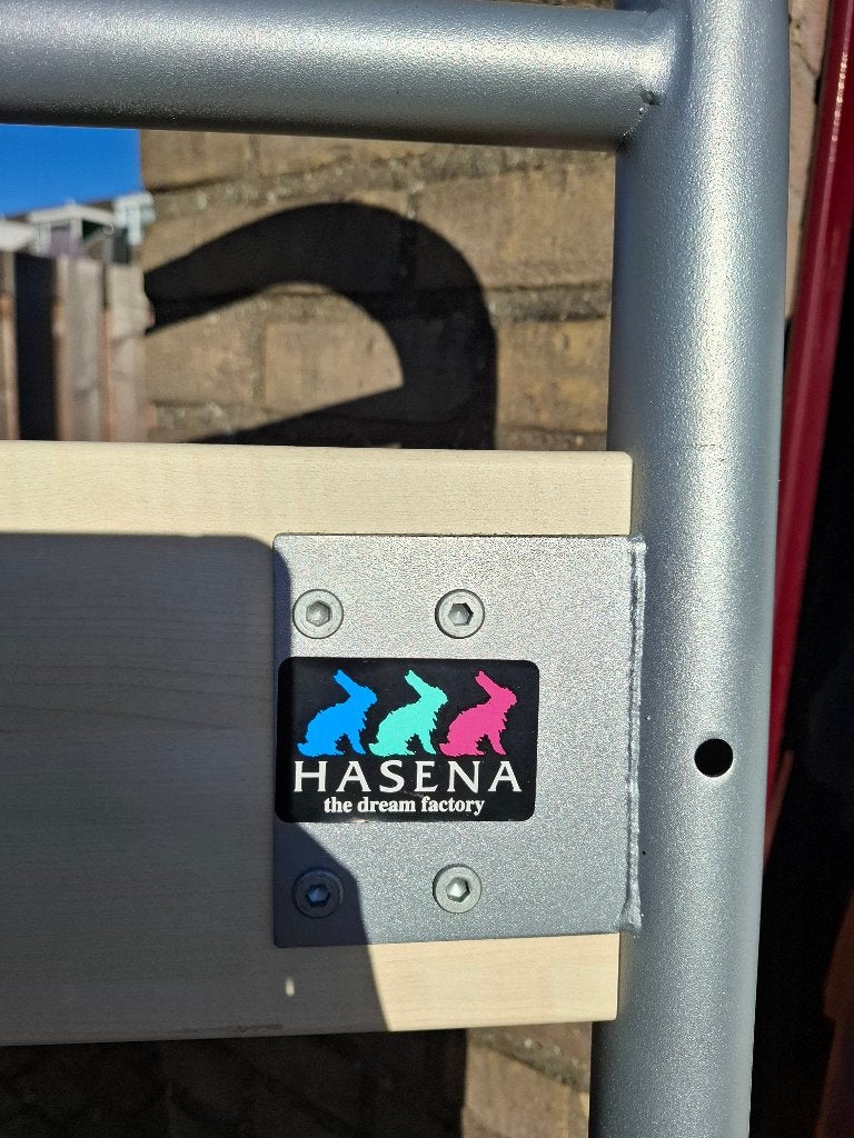 Hoogslaper, Ophalen, Eenpersoons, Zo goed als nieuw, 200 cm