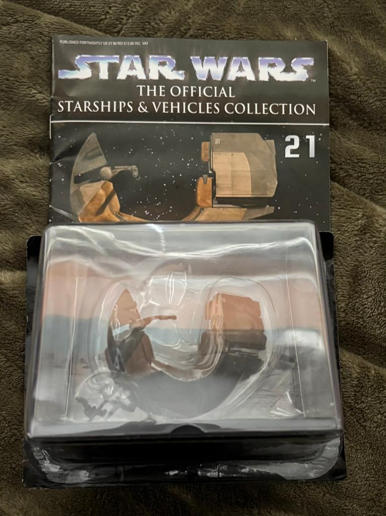 Star Wars DeAgostini set #21: Darth Maul’s Sith Speeder., Verzamelen, Star Wars, Ophalen of Verzenden, Nieuw, Actiefiguurtje