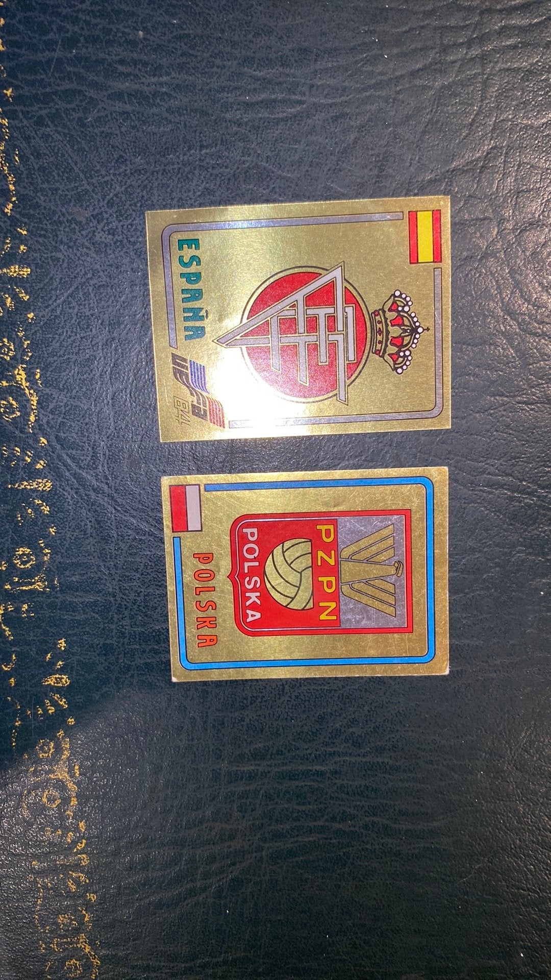 2 x Panini euro 84, Ophalen of Verzenden, Zo goed als nieuw, Buitenlandse clubs, Poster, Plaatje of Sticker