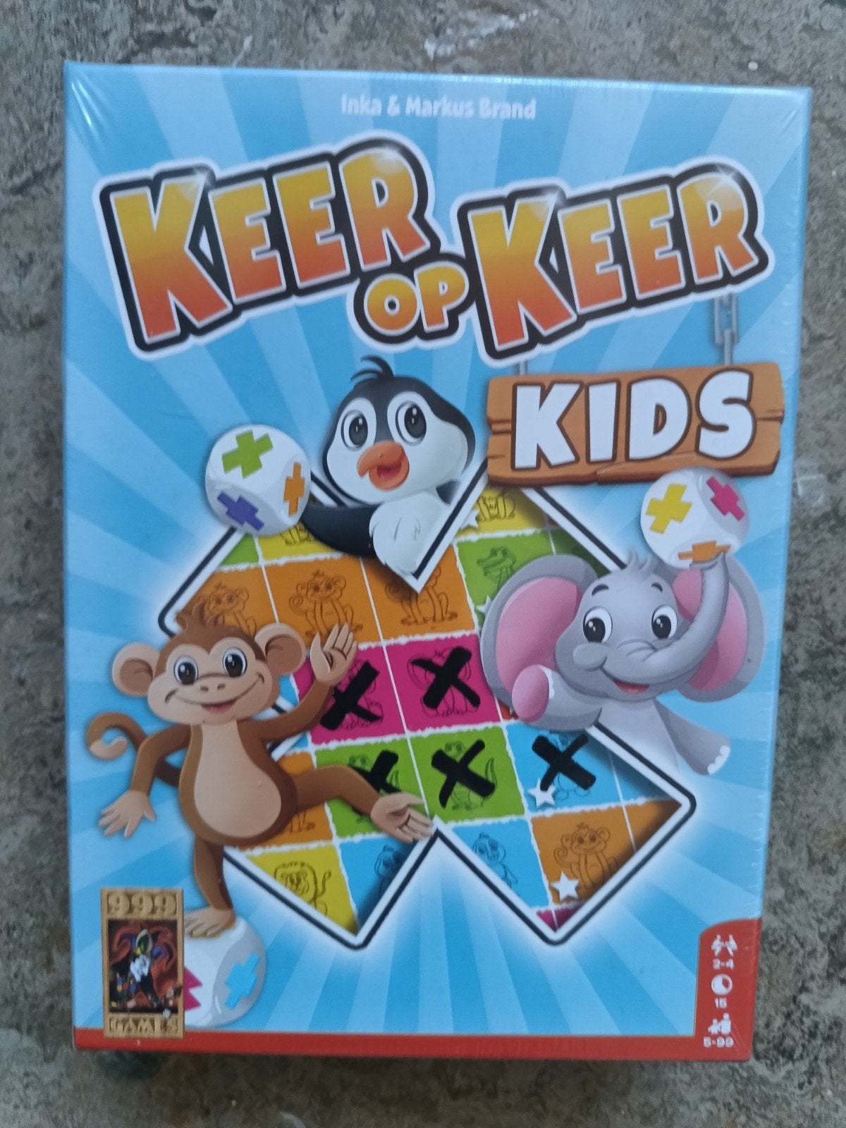 Keer op Keer Kids - Nieuw in verpakking, Drie of vier spelers, Ophalen of Verzenden, Nieuw, Schmidt