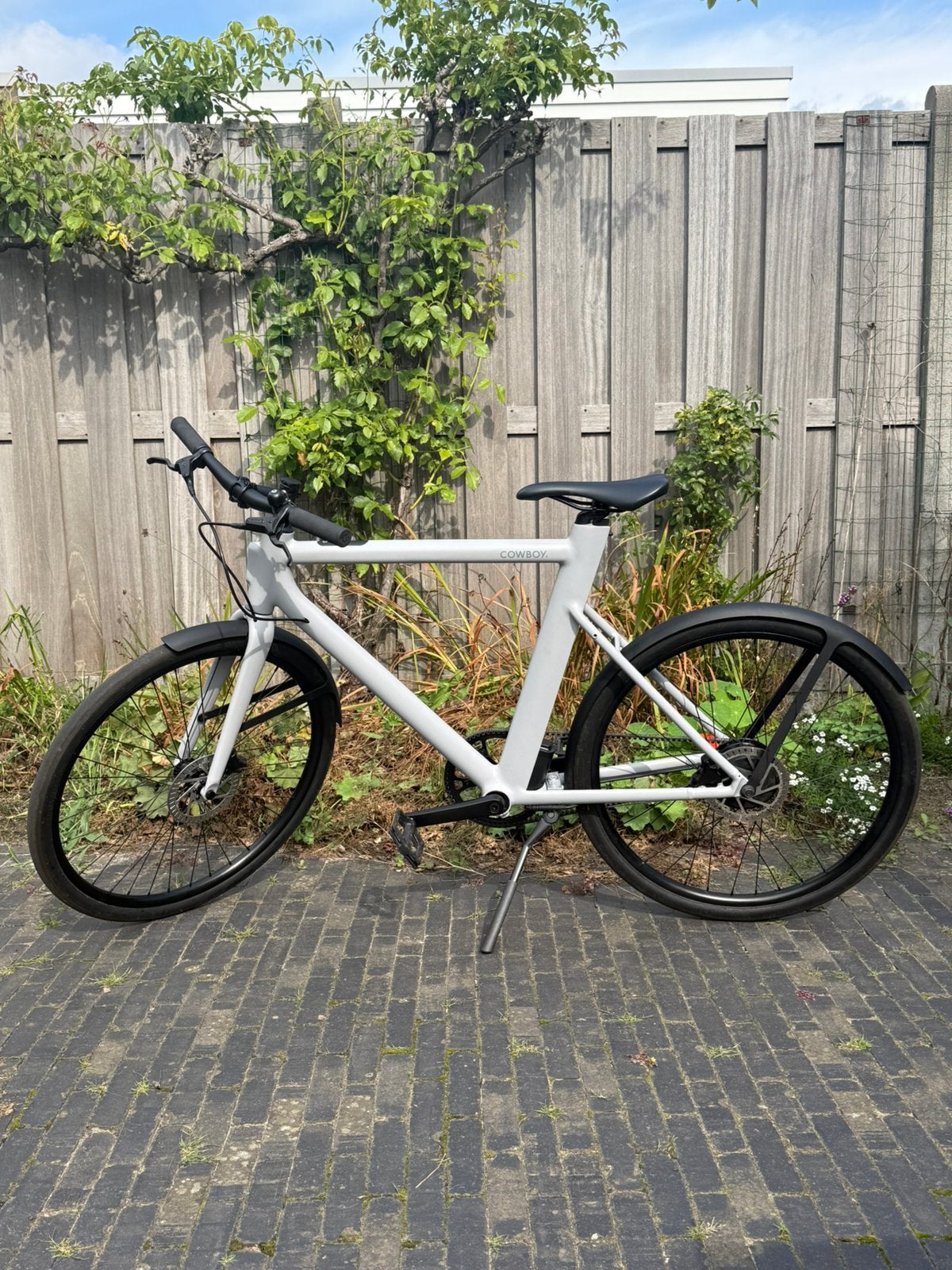 Cowboy 3, mineral grey in uitzonderlijk goede staat  741km!!, Fietsen en Brommers, Ophalen, Zo goed als nieuw, 50 km per accu of meer