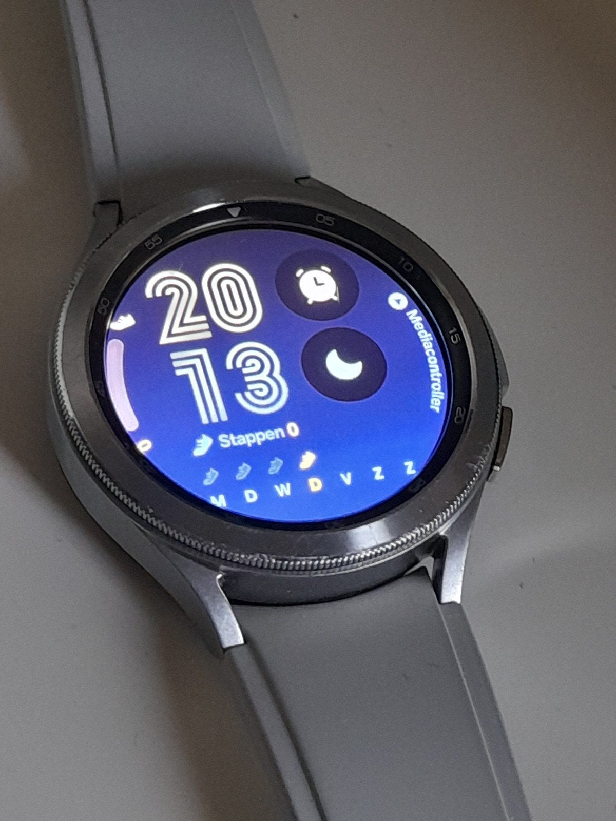 Samsung Galaxy Watch 4 Classic 46mm met oplader, Ophalen, Gebruikt, Android, Samsung