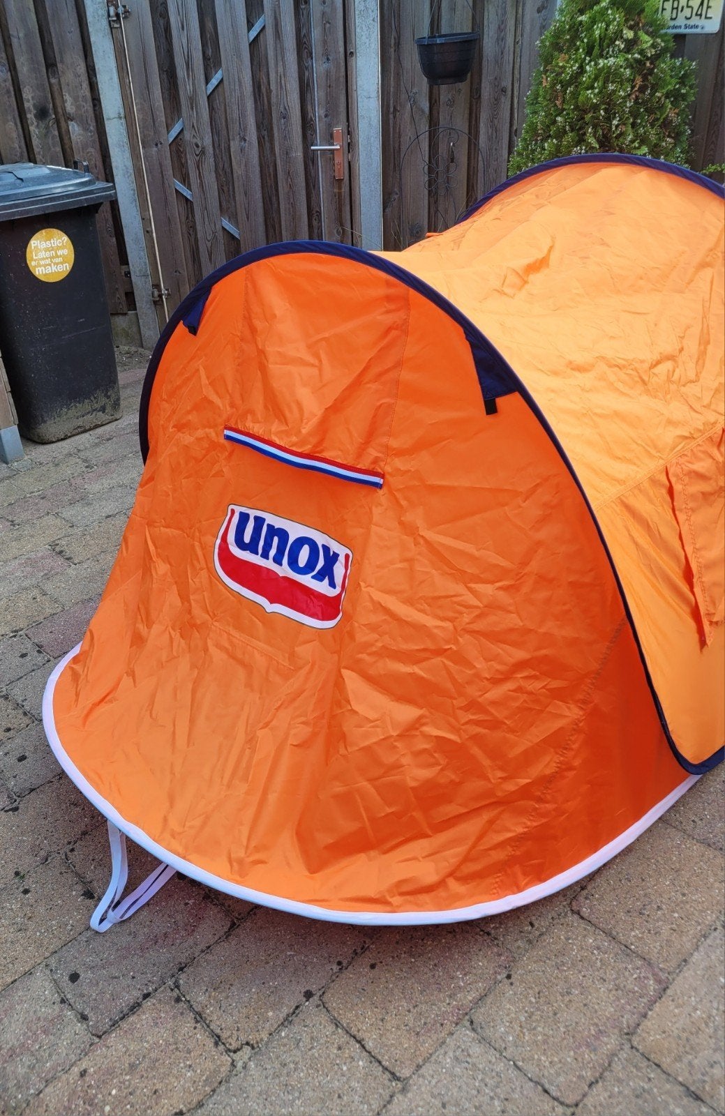 Pop up tent 2 persoons unox alleen ophalen, Ophalen of Verzenden, Zo goed als nieuw