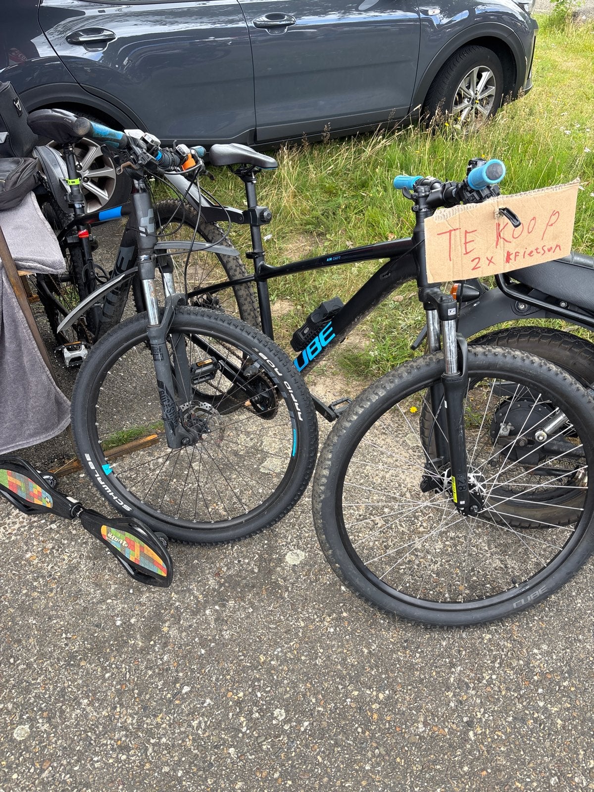 2x Mountainbikes - Cube en attention- Samen of Los te koop, Gebruikt, Hardtail, Schijfrem, Ophalen