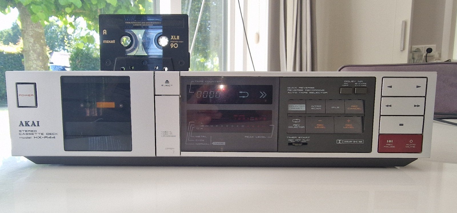 Akai HX-R44 cassettedeck, Ophalen of Verzenden, Akai