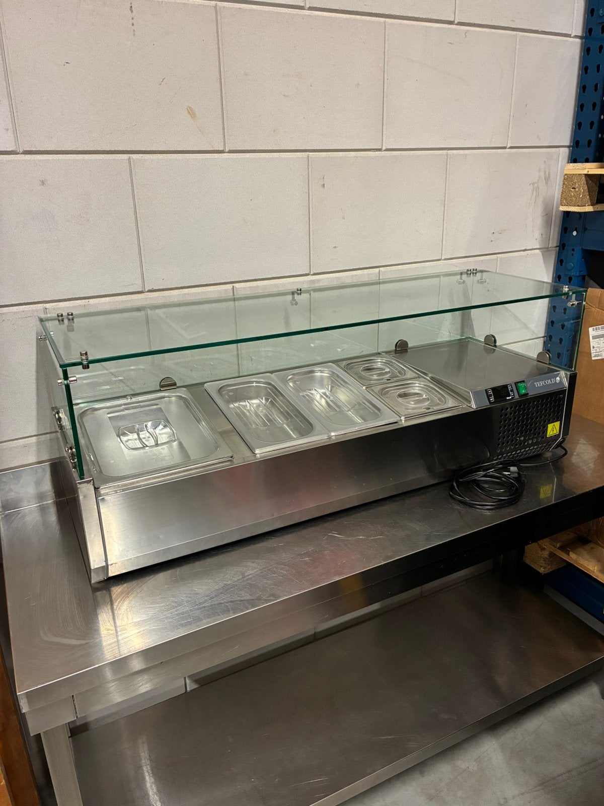 Te koop opzetkoelvitrine saladiere saladette, Ophalen