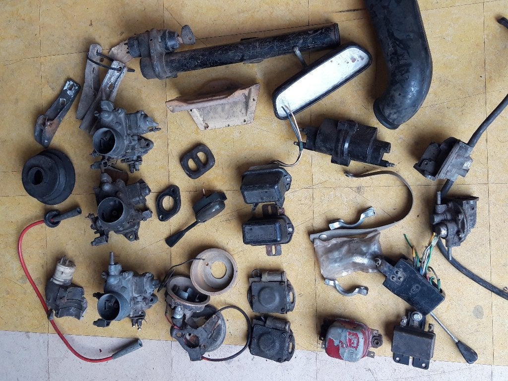 Partijtje onderdelen Citroën 2CV, Dyana, Ami, GS, Auto-onderdelen, Ophalen, Gebruikt, Citroën