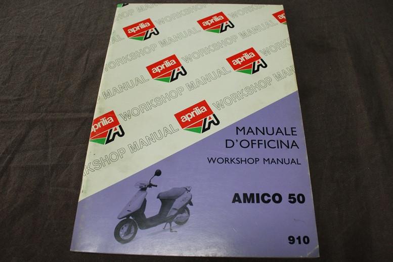 Aprilia Amico 50 scooter workshop manual handboek, Ophalen of Verzenden, Gebruikt