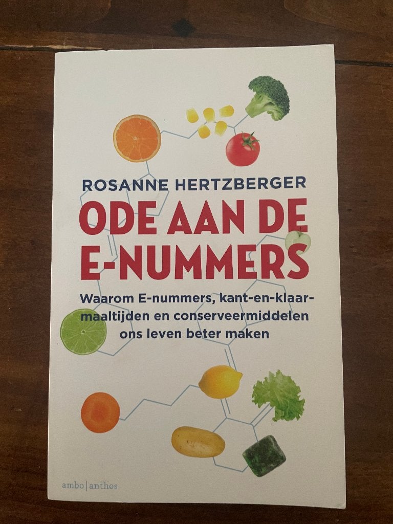 Ode aan de E-nummers Rosanne Hertzberger, Ophalen of Verzenden, Zo goed als nieuw