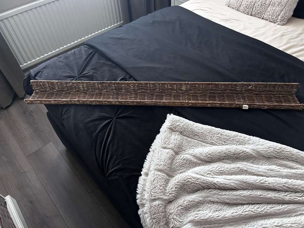 Riviera Maison Rattan Wandplank, Huis en Inrichting, Woonaccessoires | Wandplanken en Boekenplanken, Ophalen, Zo goed als nieuw