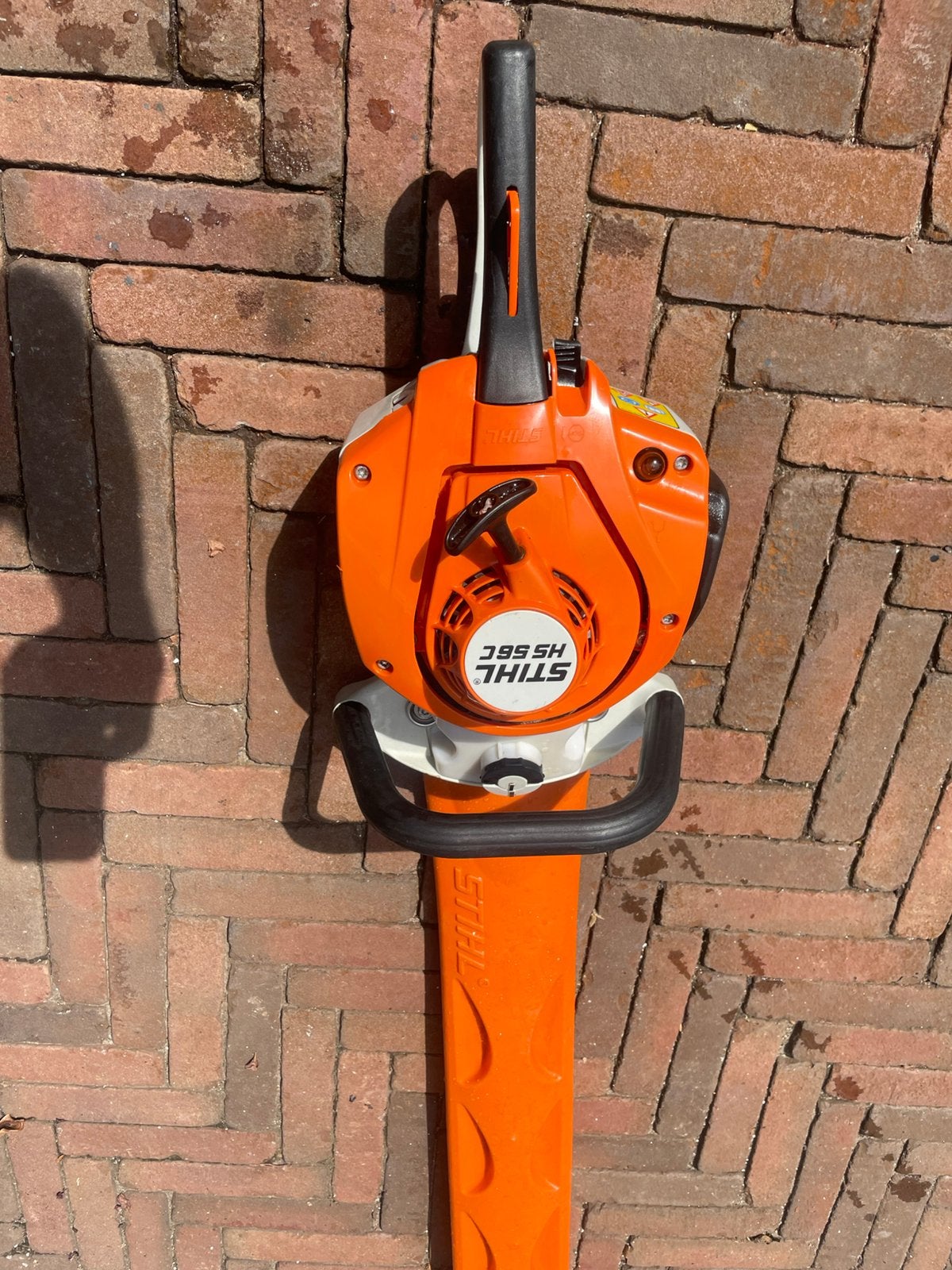 Stihl HS56c als nieuw, Tuin en Terras, Ophalen of Verzenden, Zo goed als nieuw, Benzine