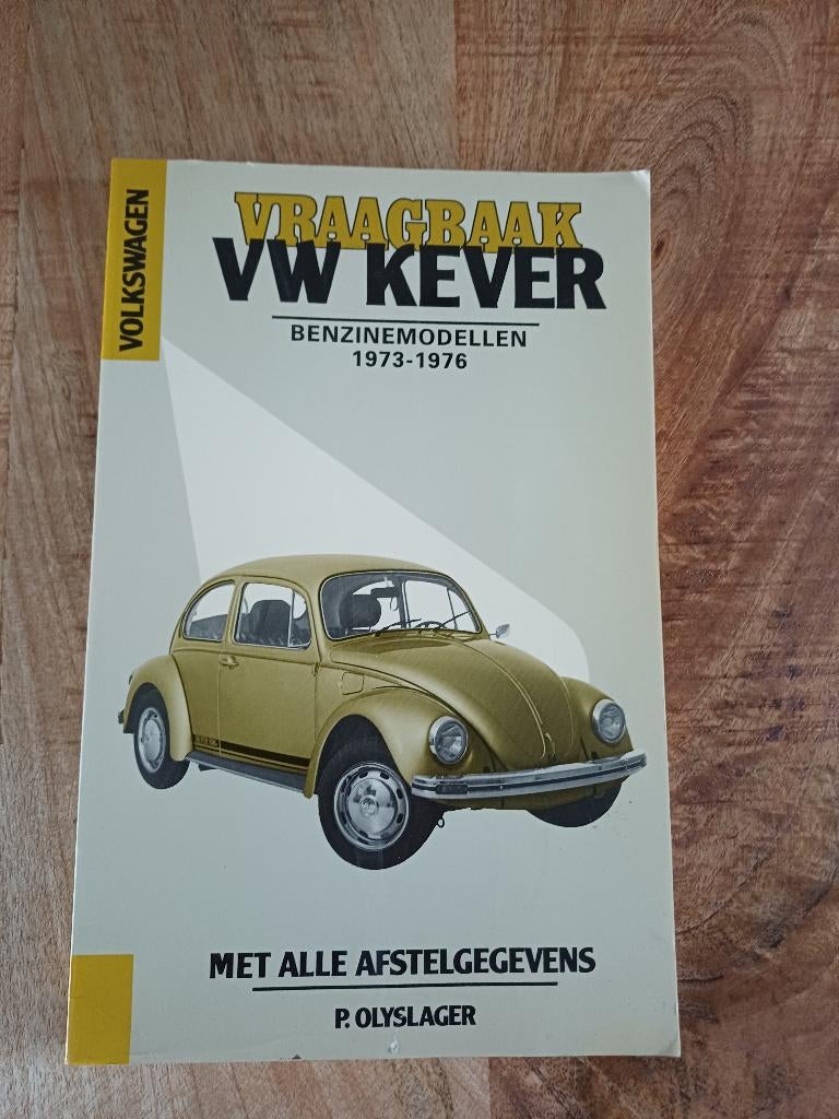 Vraagbaak VW Kever Benzine Modellen 1973-1976., Ophalen of Verzenden