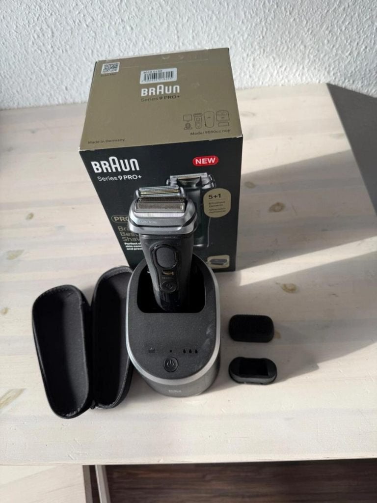 Braun Series 9 Pro+ 9590cc nat & droog scheerapparaat, Kleding | Dames, Overige Dameskleding, Ophalen, Nieuw