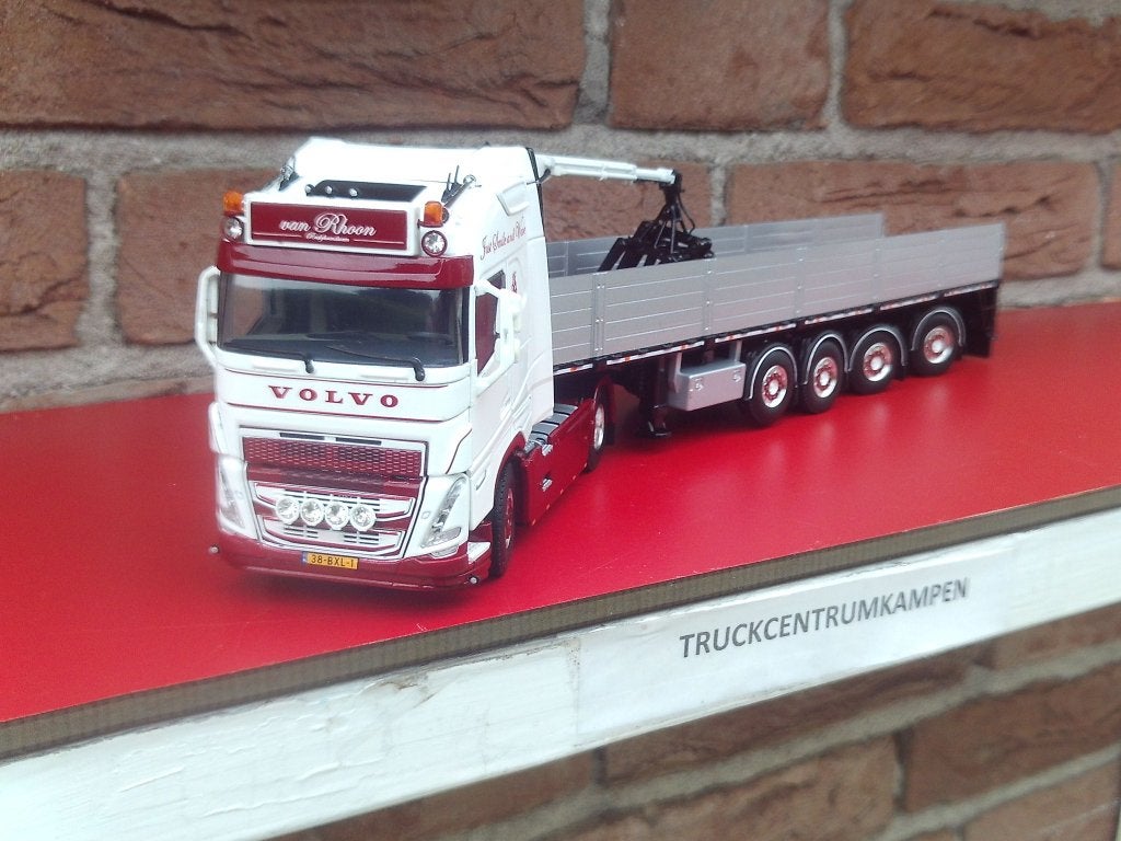 WSI  Volvo  FH5  Globetrotter  van  van  Rhoon., Hobby en Vrije tijd, Modelauto's | 1:50, Ophalen of Verzenden, Nieuw, Bus of Vrachtwagen