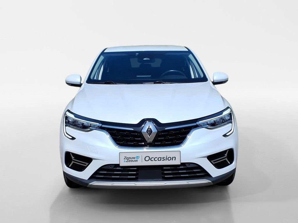 Renault Arkana 1.6 E-Tech Hybrid 145 Intens Automaat, Auto's, Renault, Gebruikt, Leder en Stof, Wit, Origineel Nederlands