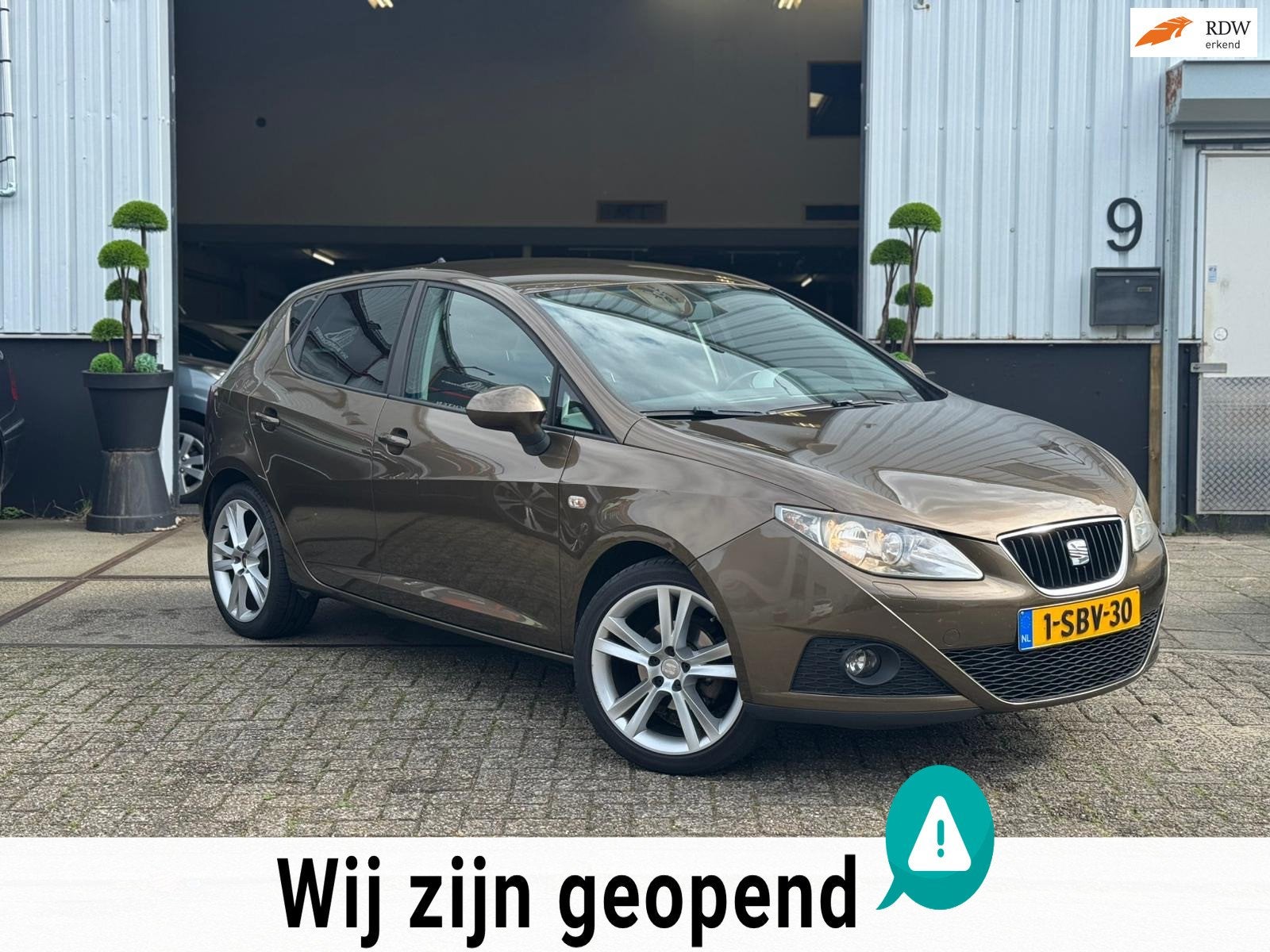 Seat Ibiza | 1.2 | TSI | Sport | 2012 | Uniek Bruin | Boekje, Auto's, Voorwielaandrijving, Euro 5, Bruin, 995 kg