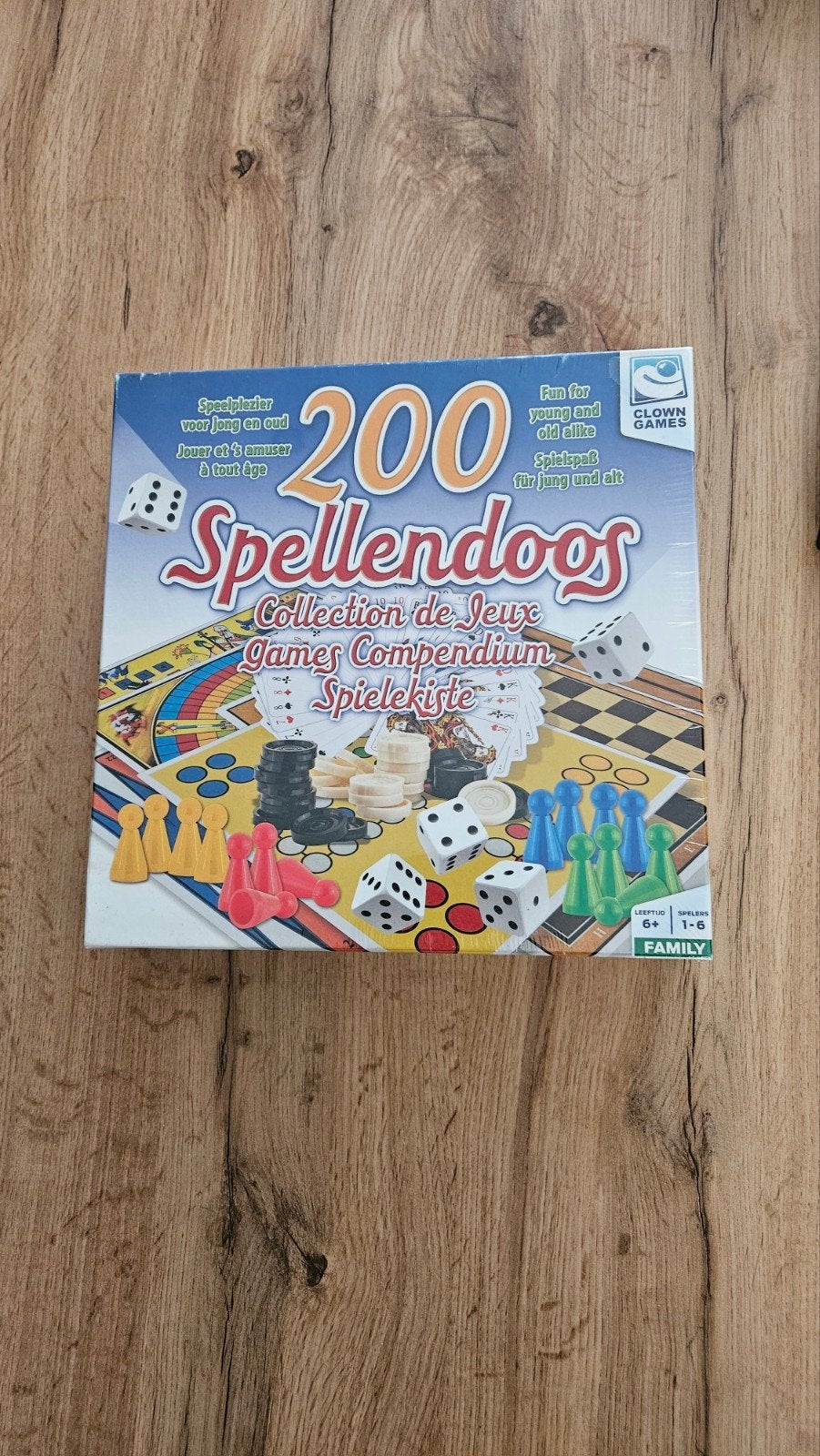 200 Spellendoos Collection de Jeux - Nieuw in verpakking, Vijf spelers of meer, Ophalen of Verzenden, Zo goed als nieuw