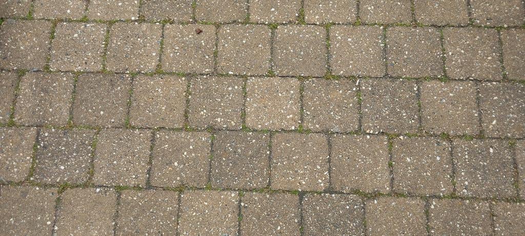 Gratis bonte trommelsteen 30m2     14,5x14,5x6 tot 14 mei, Tuin en Terras, Tegels en Klinkers, Ophalen of Verzenden, Gebruikt