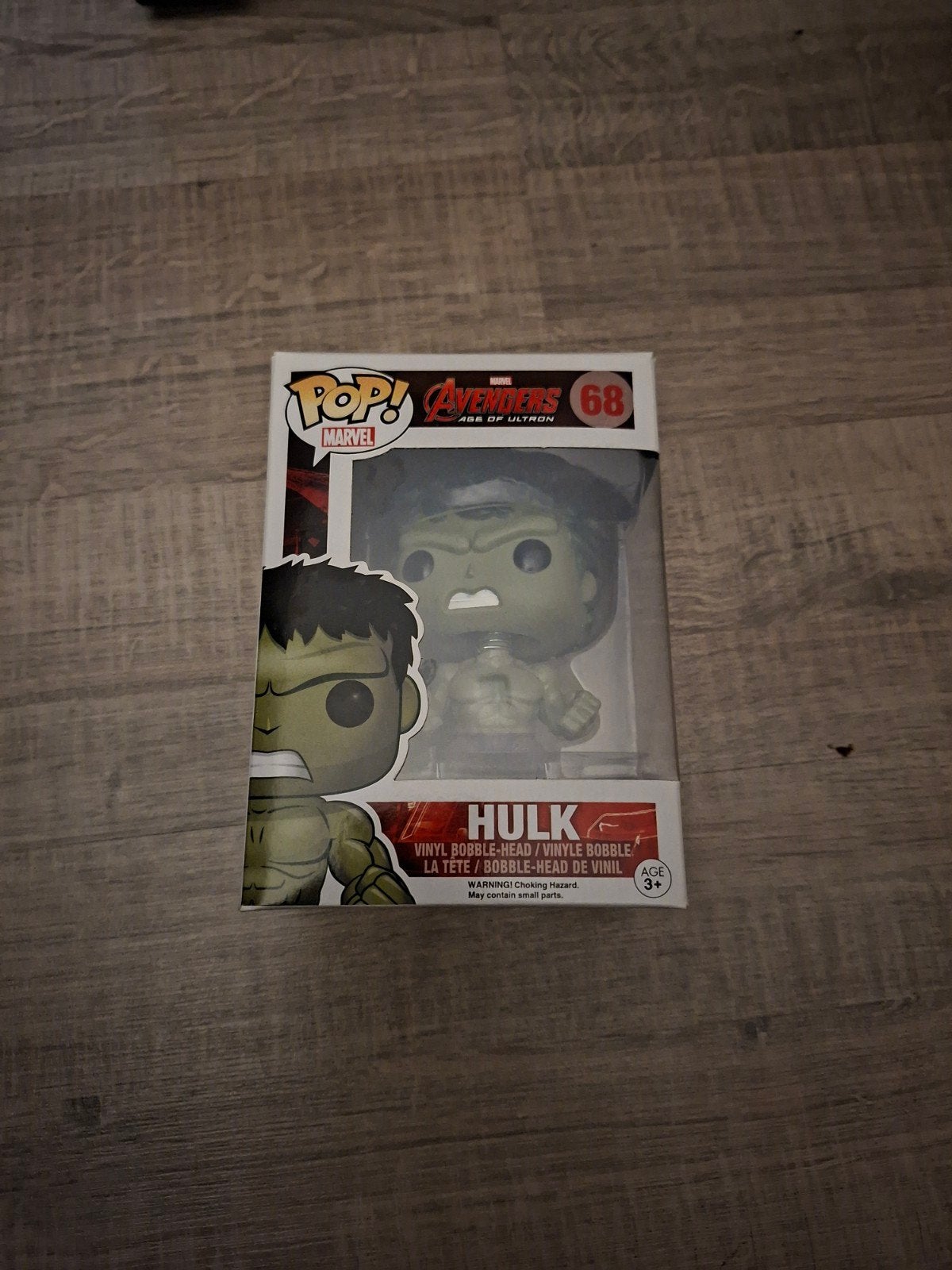 Funko Pop! Marvel Avengers Age of Ultron - Hulk #68, Ophalen of Verzenden, Zo goed als nieuw