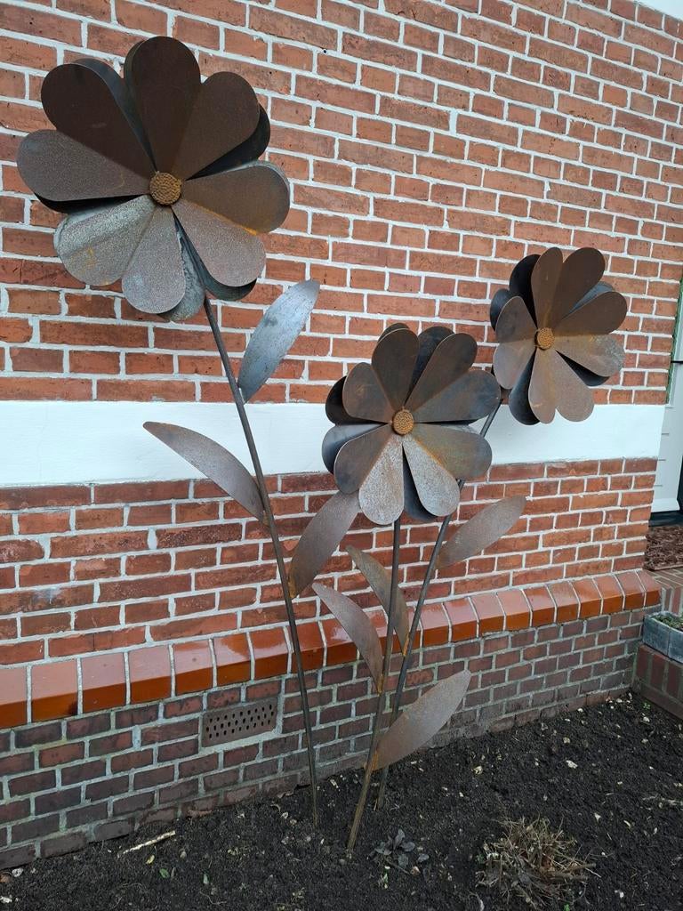 Stalen tuinbloemen, Ophalen, Nieuw, Blijham, Ottoboven@gmail.com