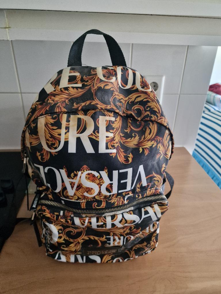 VERSACE JEANS COUTURE RUGTAS, Ophalen, Zo goed als nieuw, Reclamebord