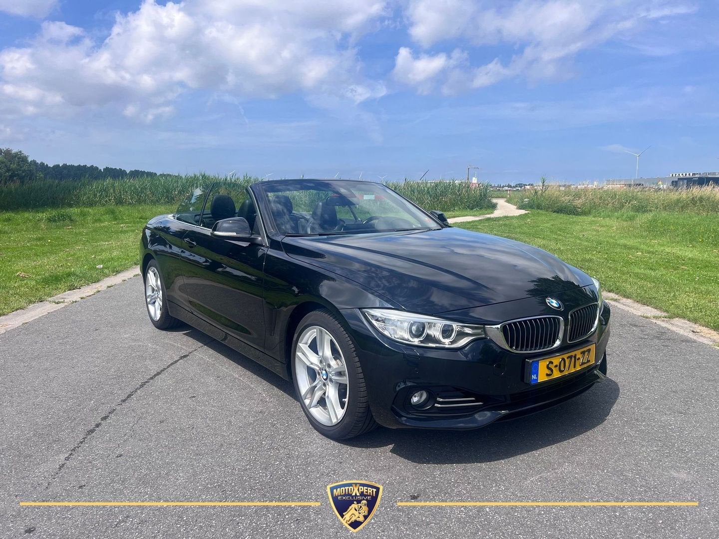 BMW 428I XDRIVE CABRIO (2014) FULL OPTIONS | HIGH EXECUTIVE, Automaat, Gebruikt, Cabriolet, Zwart