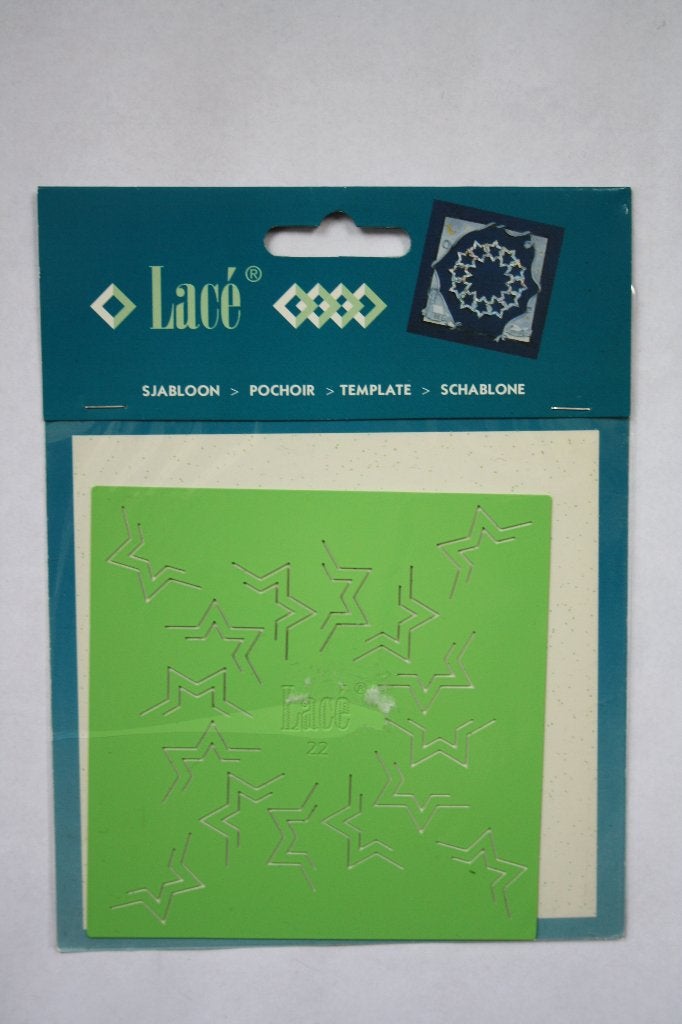 Lace snij-vouwmal ster 11,5cm 22, Verzenden, Nieuw, Kerst, Pons of Mal