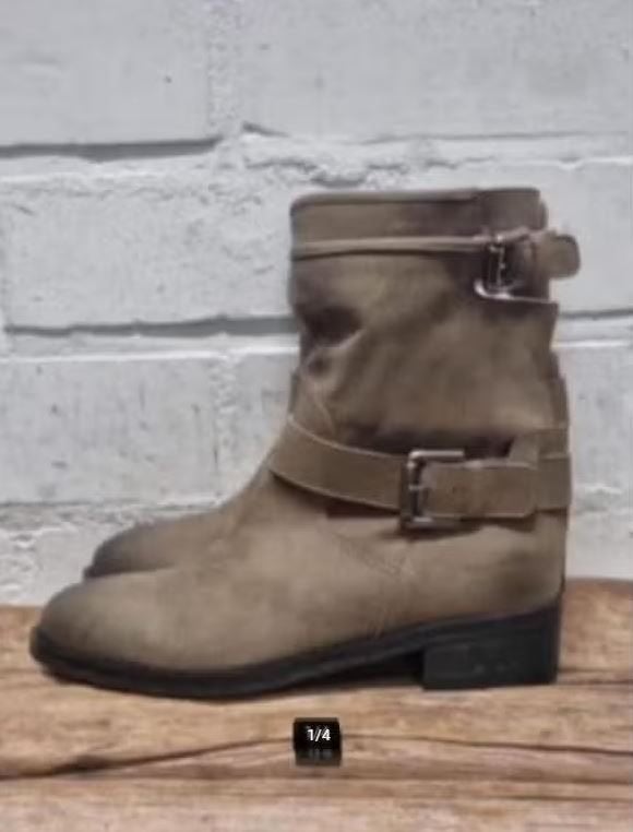 Via Roma 15 - Mooie leren boots maat 36 & 36,5 - Nieuw €250, Via Roma 15, Overige kleuren, Lage of Enkellaarzen, Nieuw
