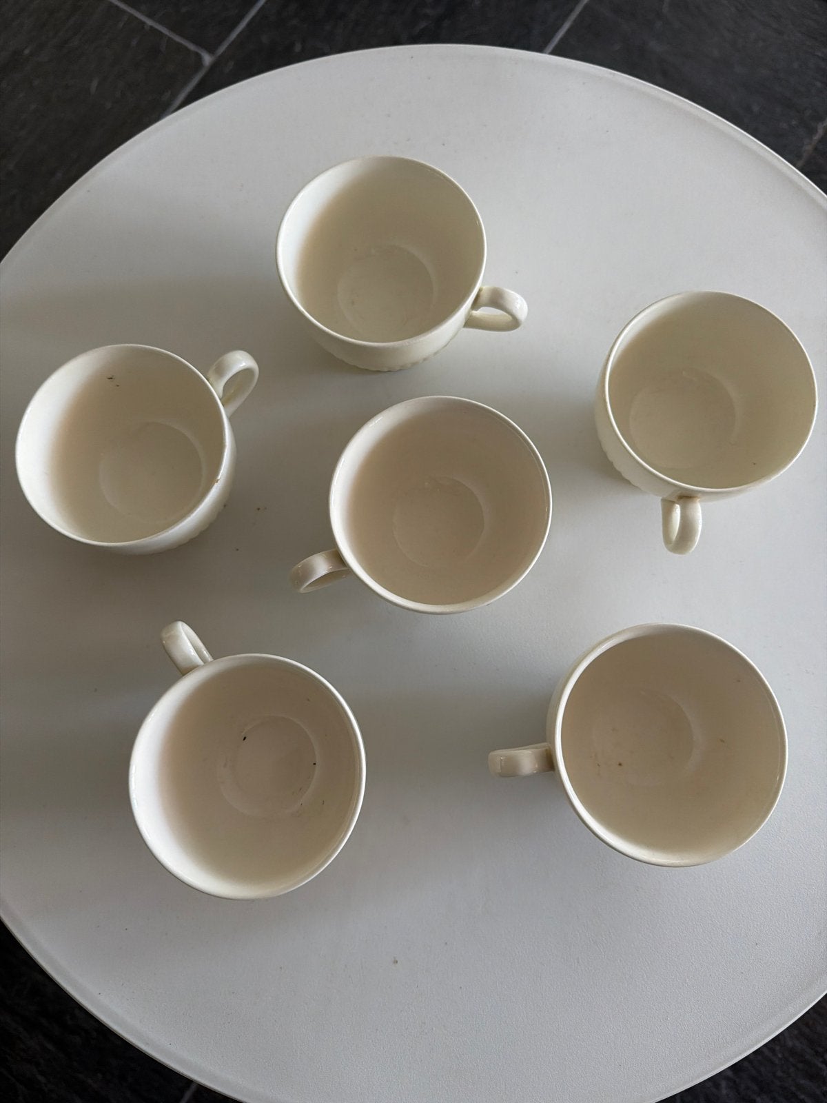 Set van 6 Wedgwood Etruria Barlaston kopjes, Ophalen