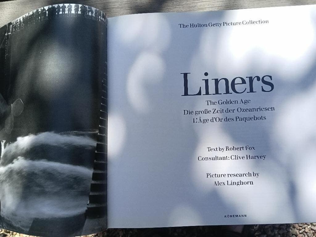1999 Liners - over de oude grote passagiersschepen, Ophalen of Verzenden, Zo goed als nieuw, Boek of Tijdschrift
