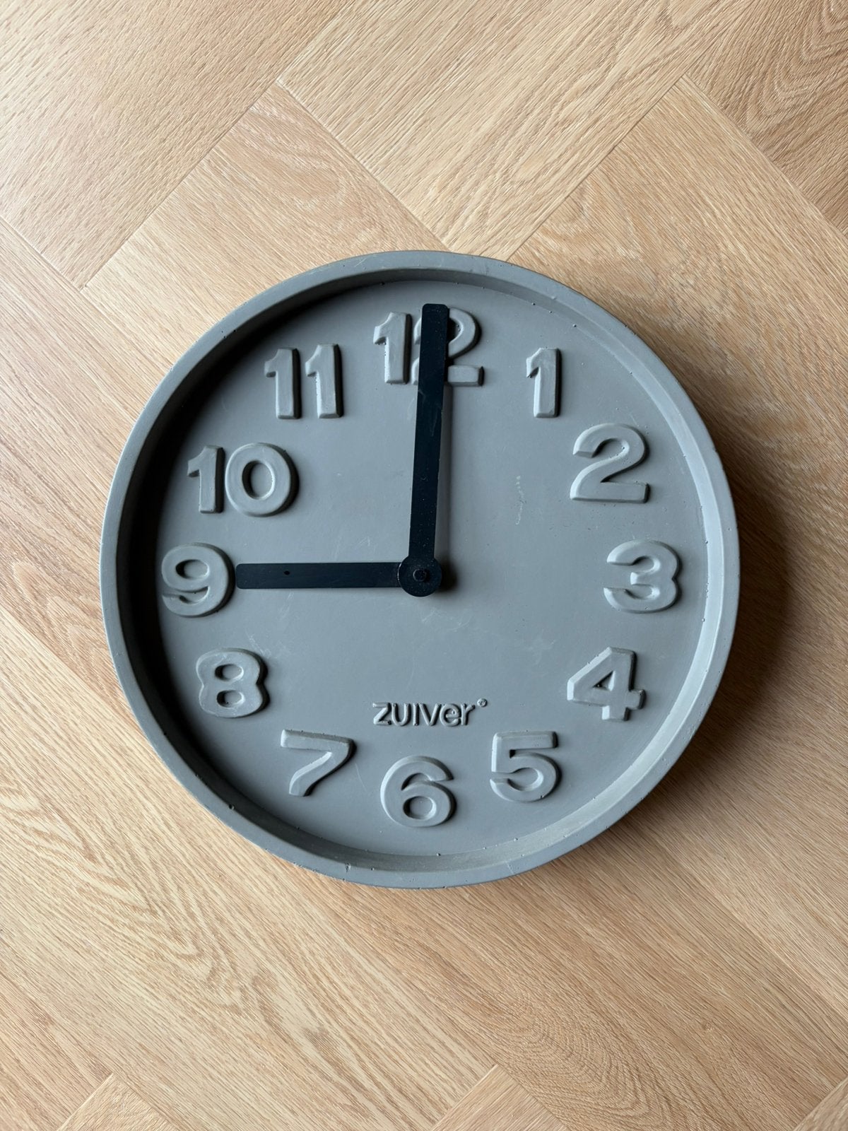Klok Zuiver, Huis en Inrichting, Ophalen, Gebruikt, Wandklok