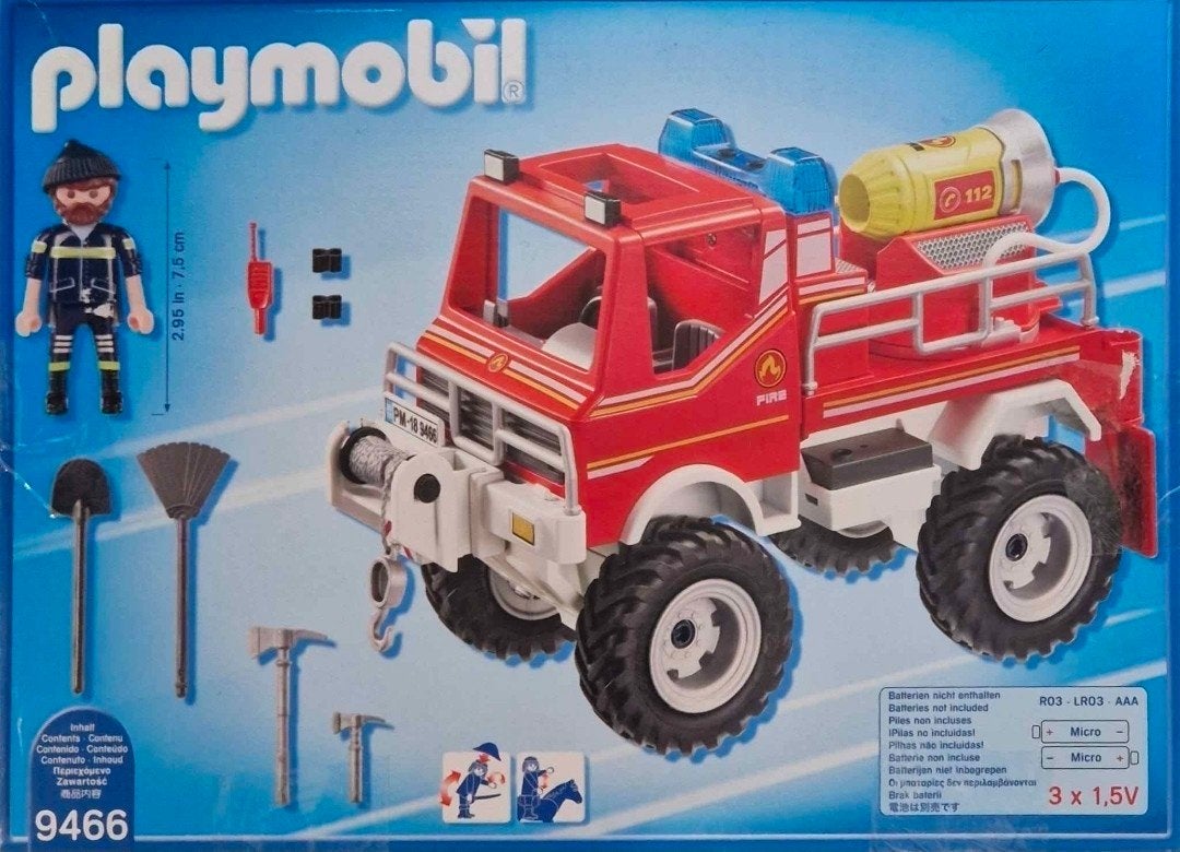 Playmobil City Action 9466, Gebruikt, Complete set, Voertuig, Ophalen of Verzenden