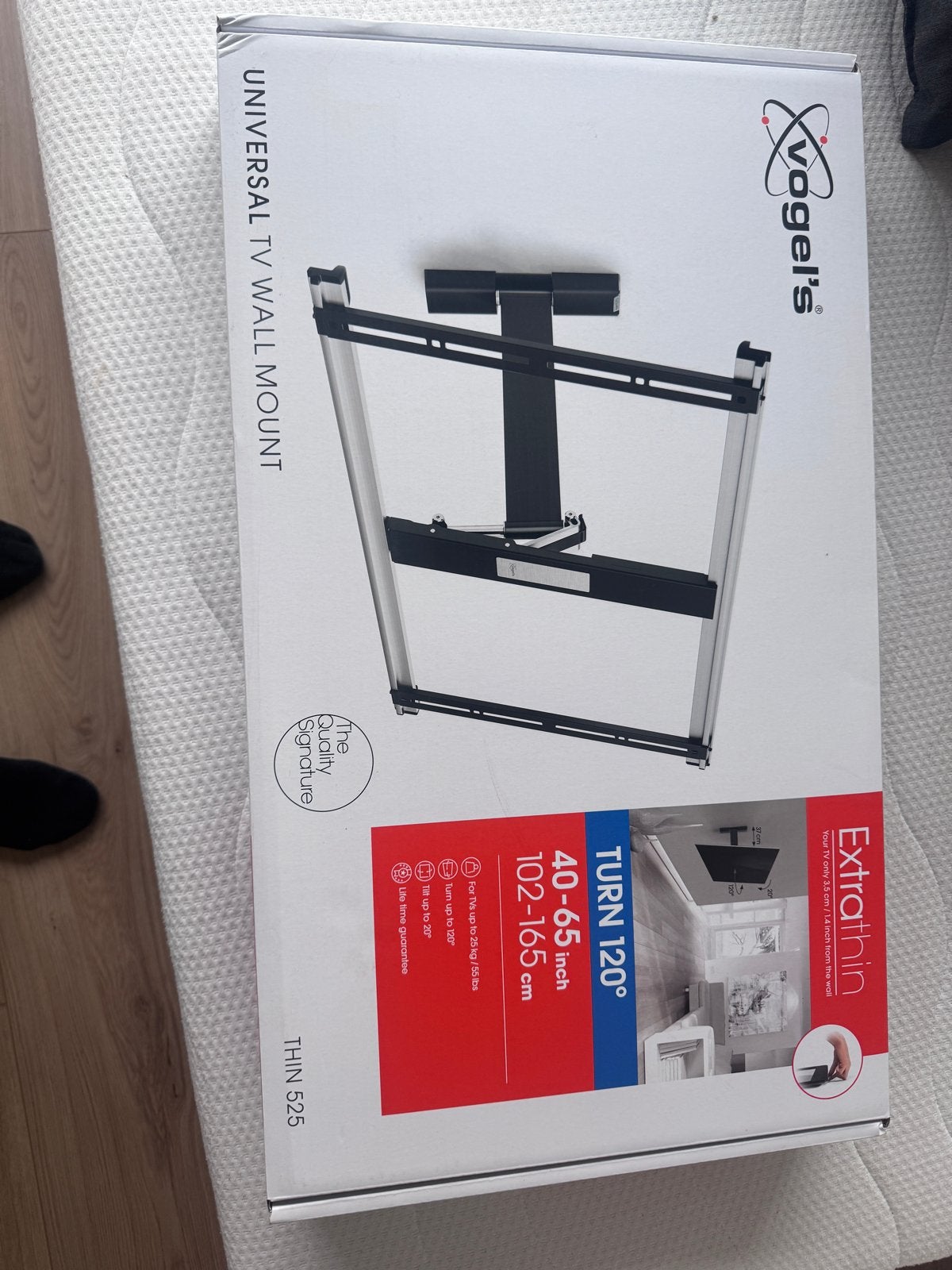 Vogel's THIN 525 Universele TV Muurbeugel 40-65 inch, Ophalen, Nieuw