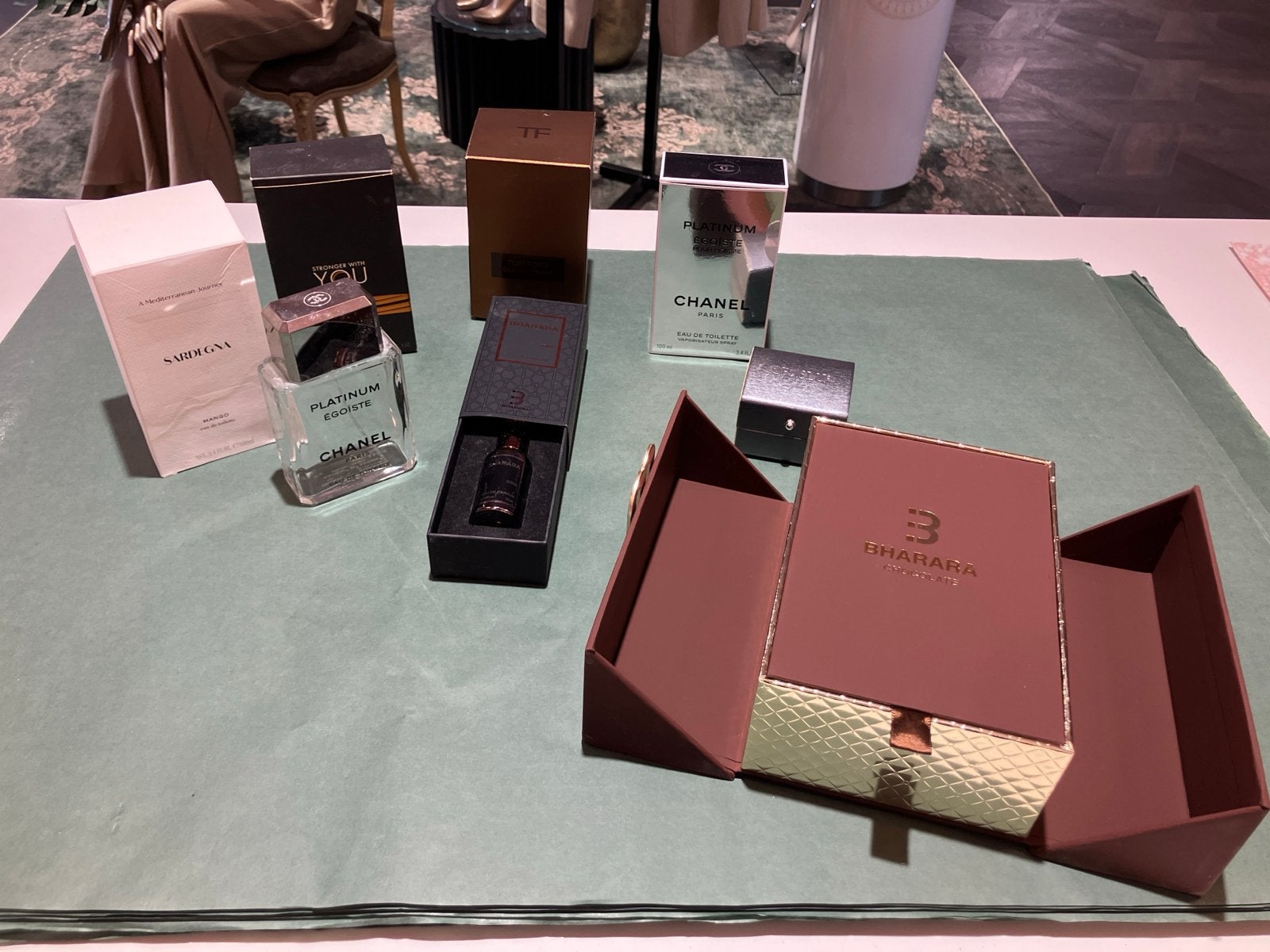 Luxe lege verpakkingen: Chanel, Tom Ford, etc., Ophalen, Gebruikt