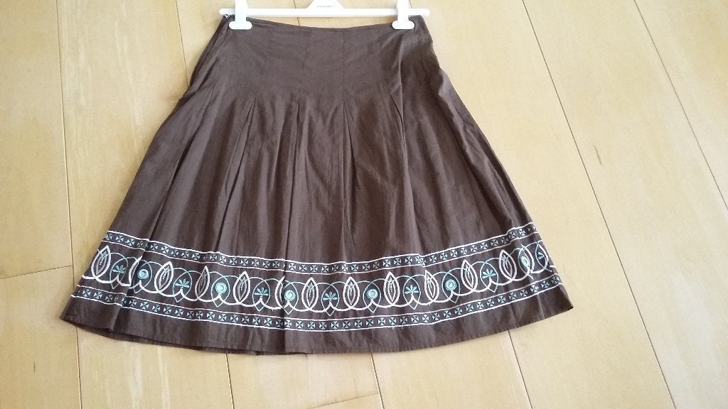 Rok, Kleding | Dames, Ophalen, Bruin, Zo goed als nieuw, Maat 36 (S)