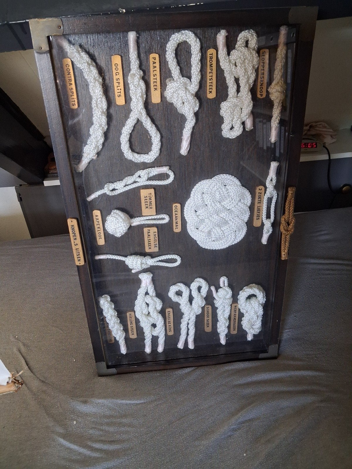 Decoratieve knopentableau 35x60cm, Ophalen, Zo goed als nieuw