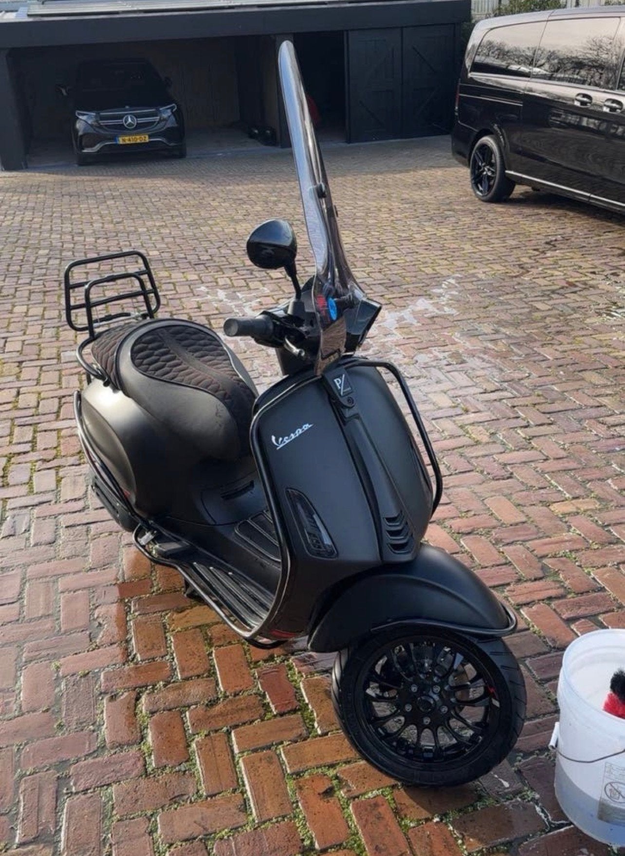 Vespa Sprint E5 Full Option, Fietsen en Brommers, Ophalen, Zo goed als nieuw, Benzine, Vespa S