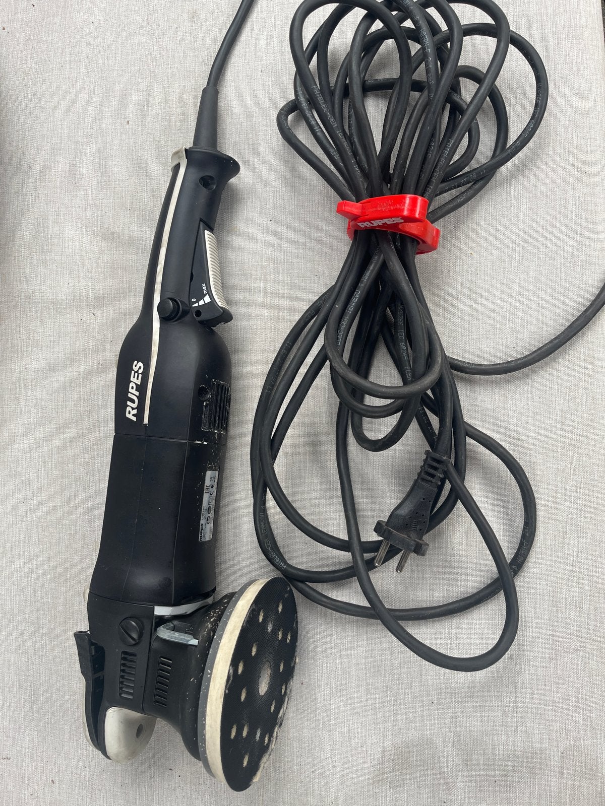 RUPES LHR15III Bigfoot Polisher - Excentrische Schuurmachine, Ophalen of Verzenden, Gebruikt, Minder dan 600 watt, Excentrische schuurmachine