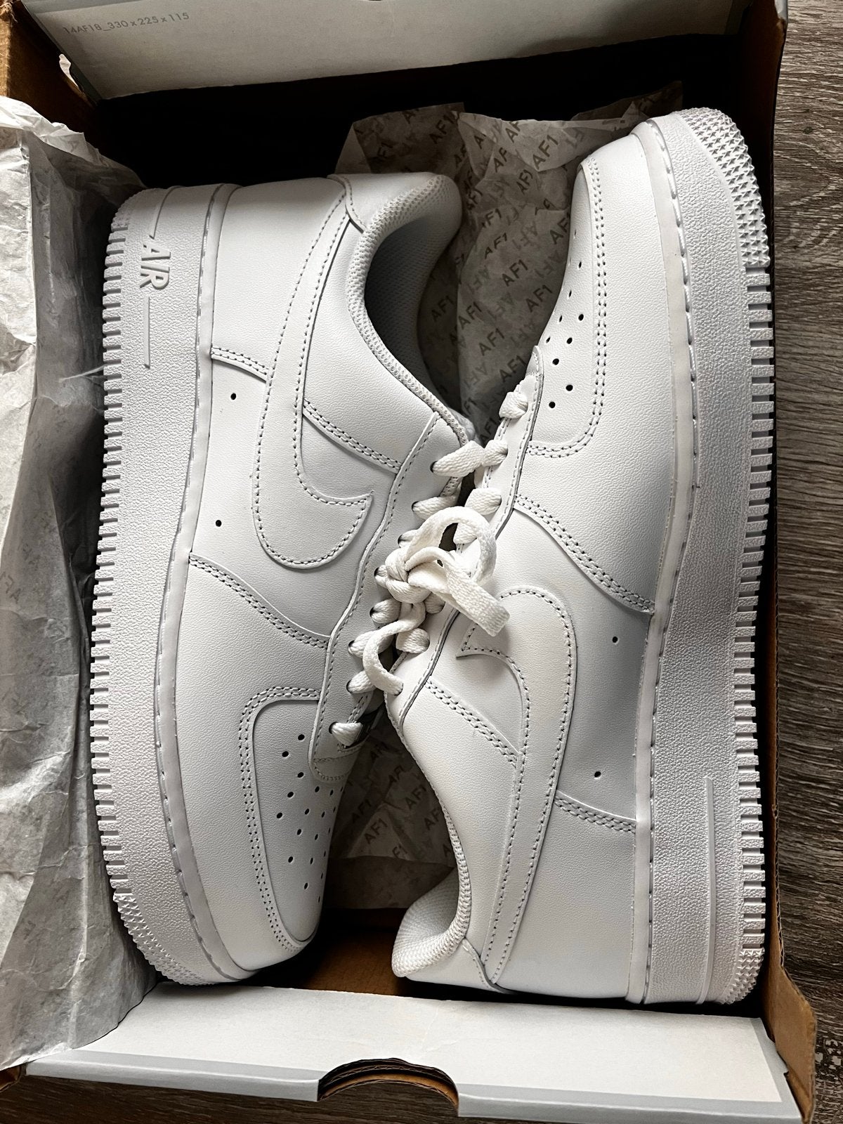 Nike Air Force 1 '07 White’ - Maat 43, Ophalen of Verzenden, Nieuw, Wit, Sneakers of Gympen