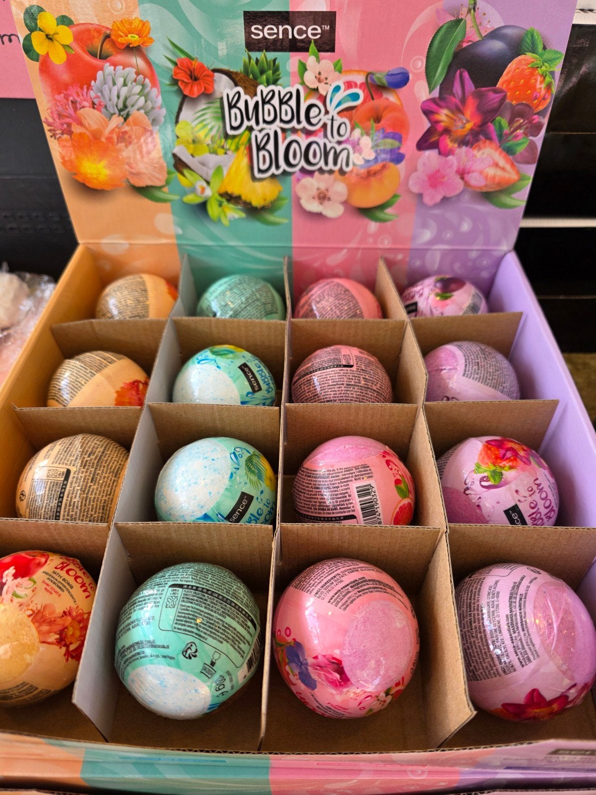 NIEUW! Sence Pure Bubble to Bloom Bruisballen – 16 stuks, Bad & Douche, Onbekend, Nieuw, Ophalen of Verzenden