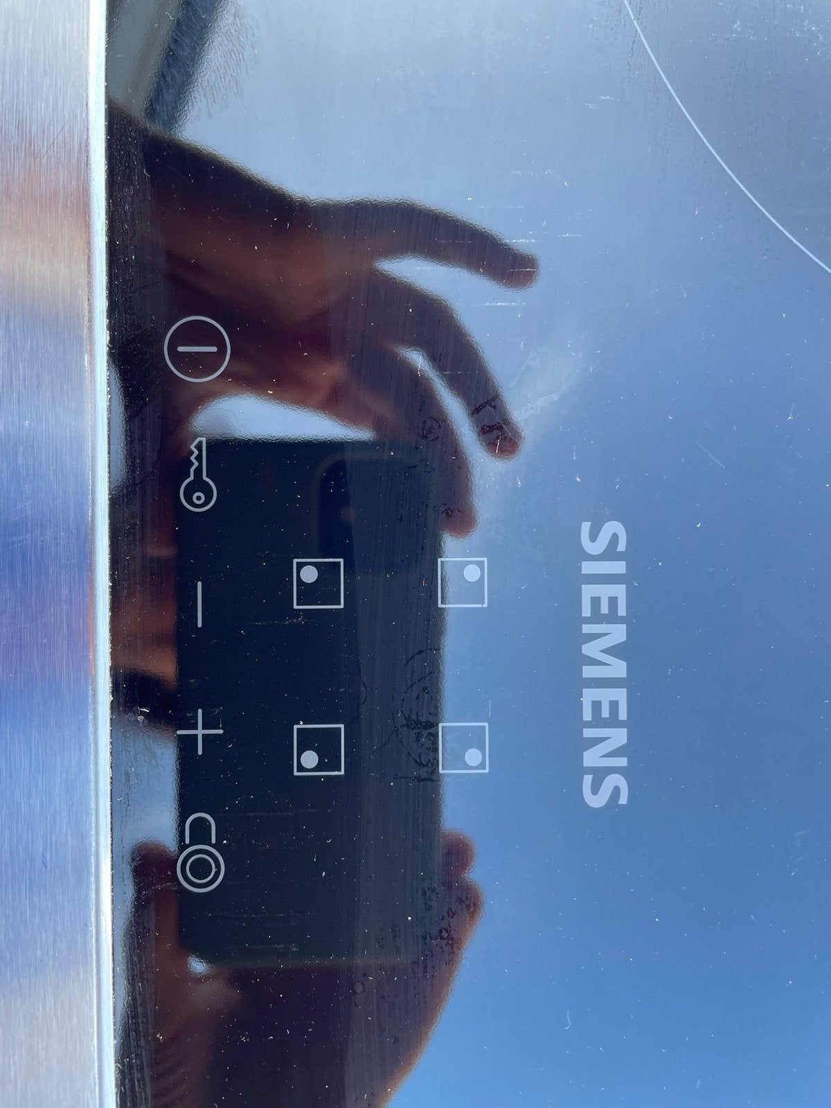 Siemens Keramische kookplaat - 4 zones - Inbouw, Witgoed en Apparatuur, Ophalen, Gebruikt, 4 kookzones, Inbouw