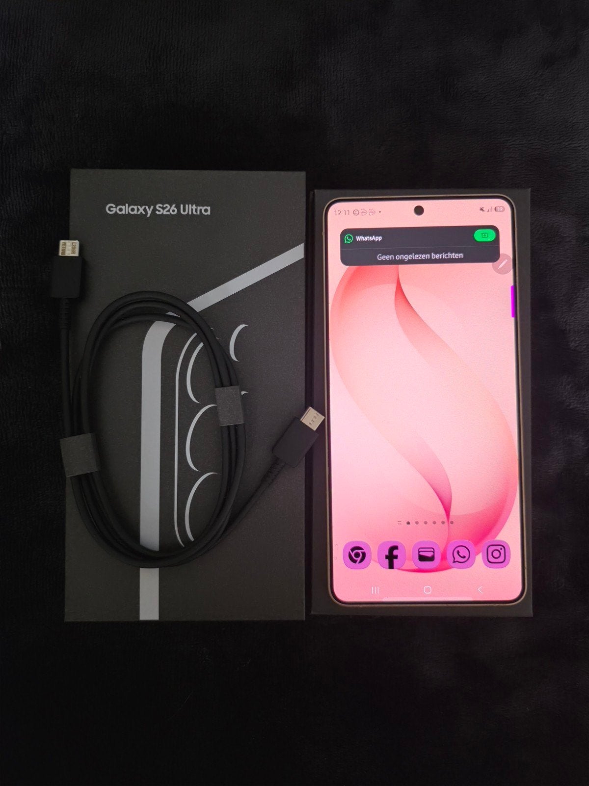 Samsung Galaxy S26 Ultra - Zo goed als nieuw, Rose Goud, 512 GB, Ophalen, Zo goed als nieuw, Roze