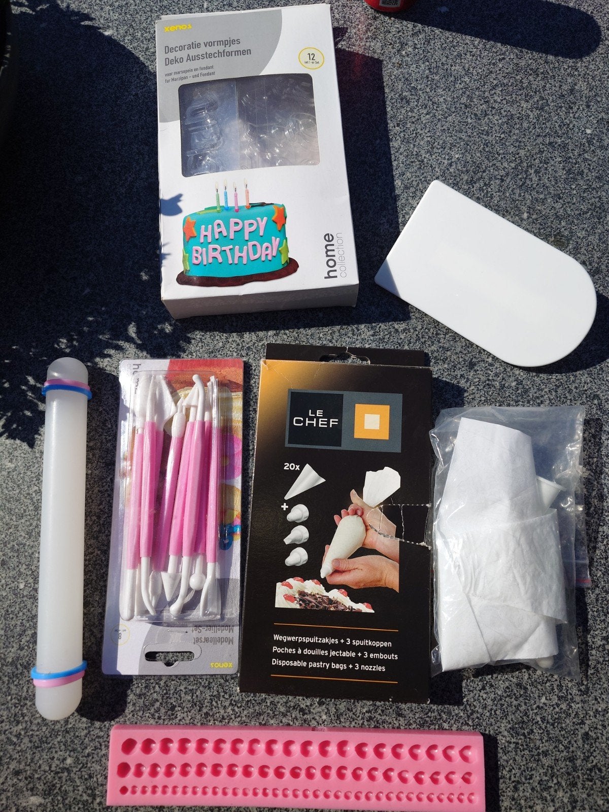 Diverse bak benodigdheden, Ophalen of Verzenden, Nieuw, Taarten of Cupcakes, Versiering