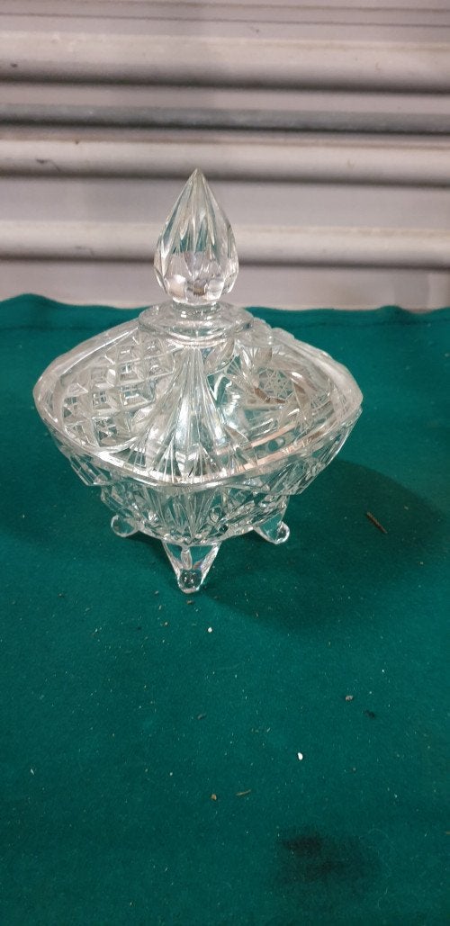 bonbon schaal kristal, Ophalen of Verzenden, 'T Olde Gre-j, Info@toldegrej.nl, Endepoelstraat 20f Didam