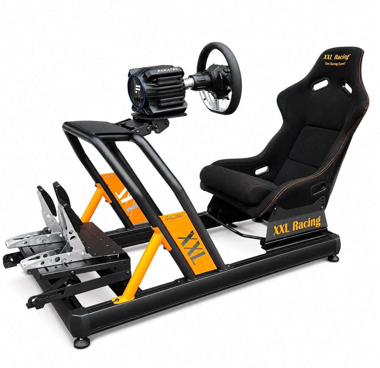 XXL Racing Champion Sim Race Rig met Fanatec CSL DD PRO 8NM, Ophalen, Nintendo, Zo goed als nieuw