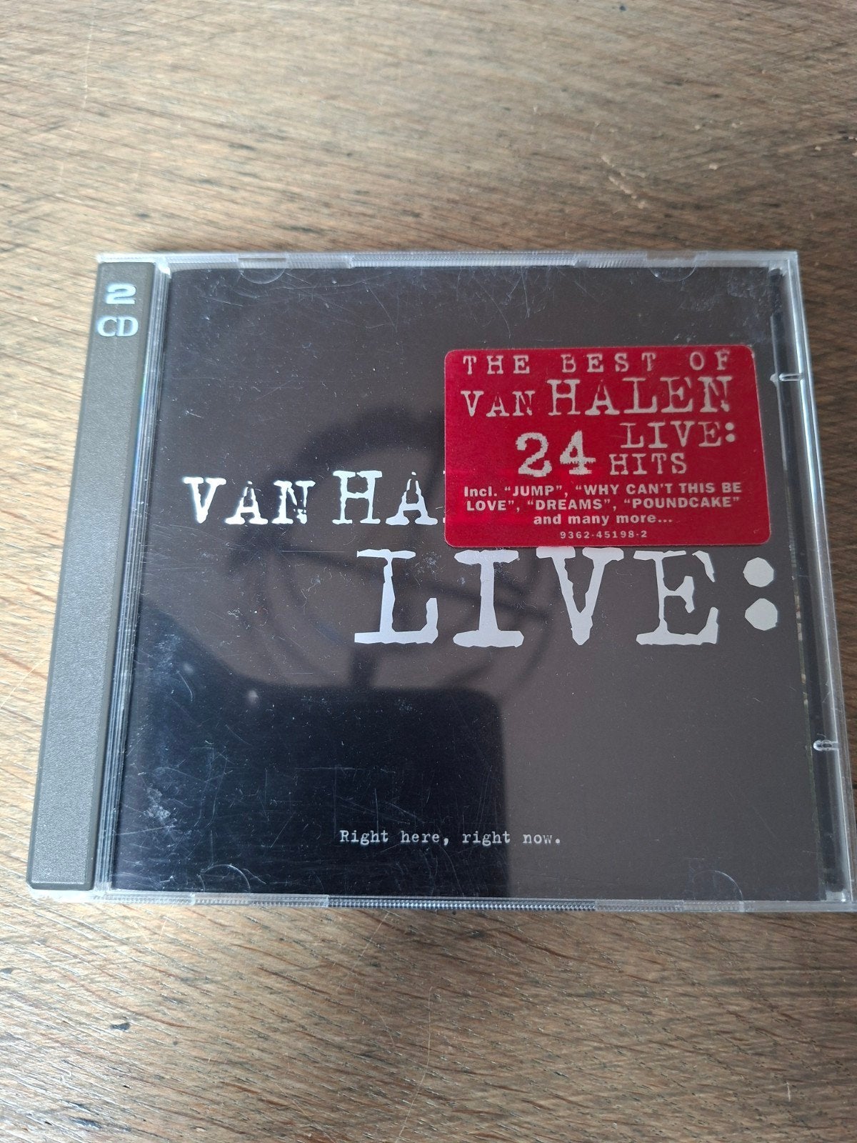 Van Halen Live: Right Here, Right Now (2CD), Ophalen of Verzenden, 1990 - 1999, Zo goed als nieuw, Boxset