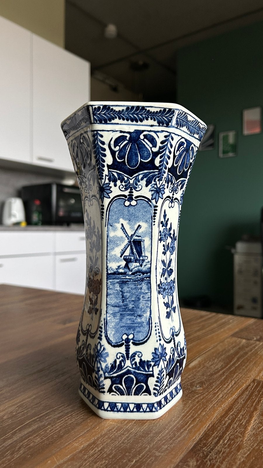 Delfts Blauwe Vaas - Royal Sphinx Boch Holland, Ophalen