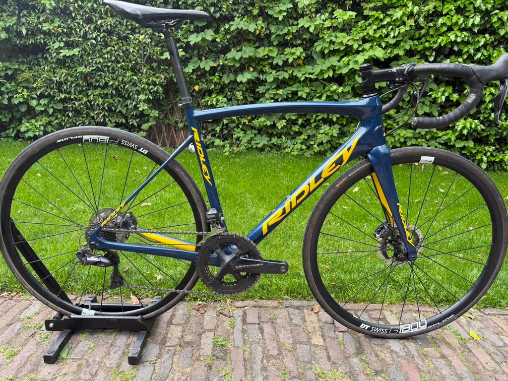 Ridley Fenix SL Disc Ultegra Di2 | mt54 | carbon+elektrisch, Overige merken, 28 inch, Gebruikt, Carbon