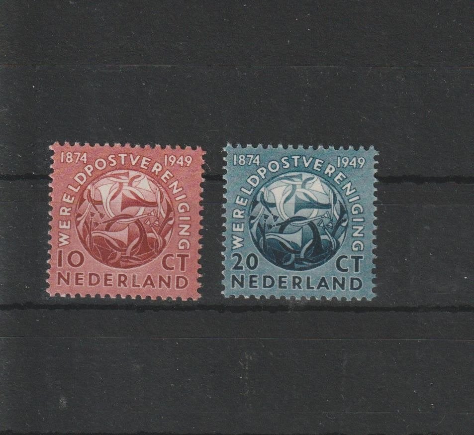 Nederland 1949, NVPH 542 t/m 543, Postfris., Verzenden, Na 1940, Postfris