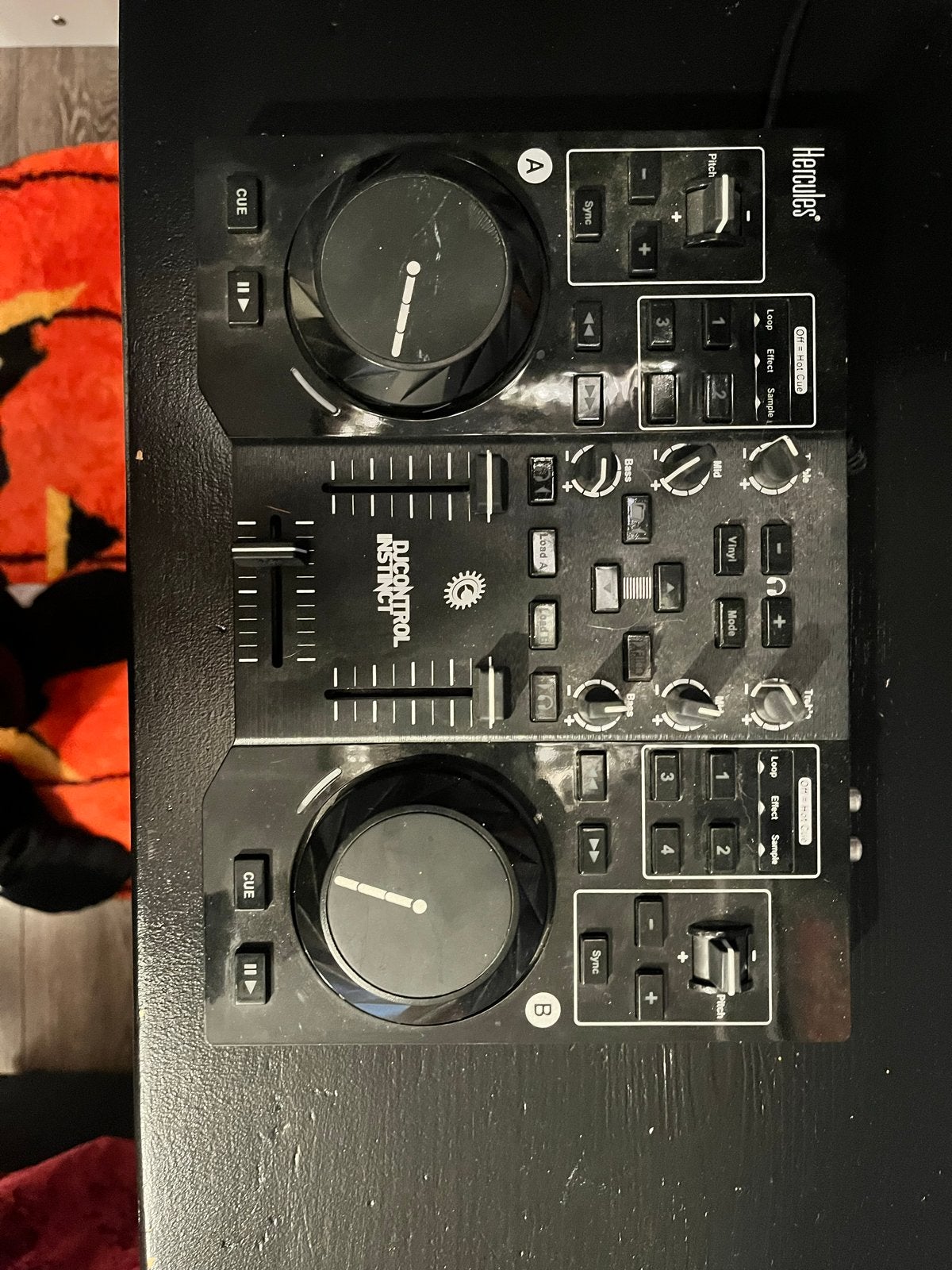 Hercules DJControl Instinct DJ-controller, Ophalen, Gebruikt, Dj-set, Overige merken